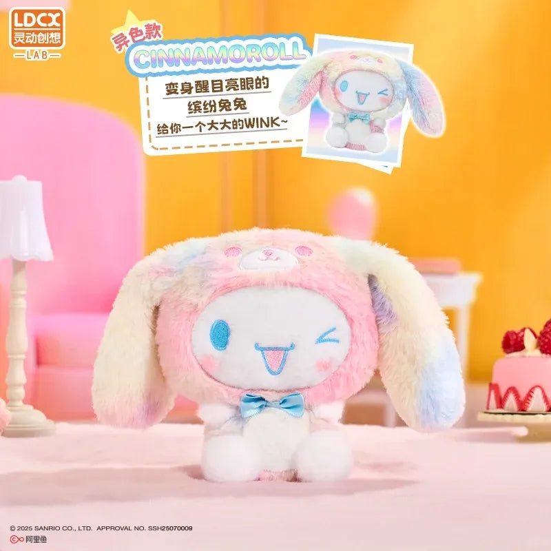 SANRIO Serie de Peluches Overjoy Caja Sorpresa