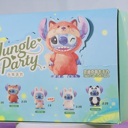 Disney Stitch Jungle Animal Plush Blind Box