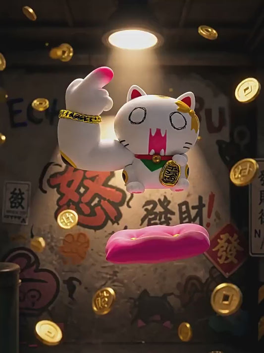 ZCWO Hands Up! Meow! Fortune Cat Series figure  blind box