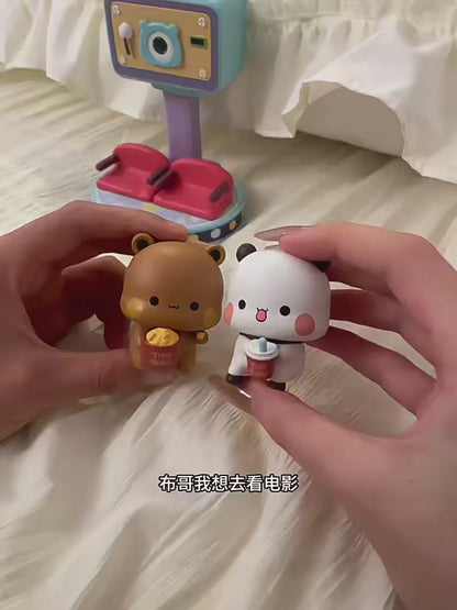Yi Er & Bu Bu Bear Collaboration Limited Cinema Hanger Figure