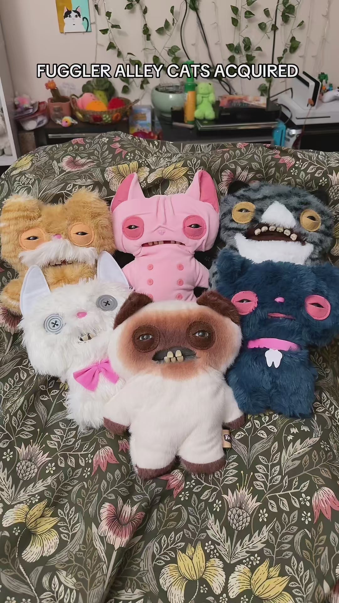 Fuggler Alley Cat Series: Furry Fiends Plush Doll – Myfunboxs