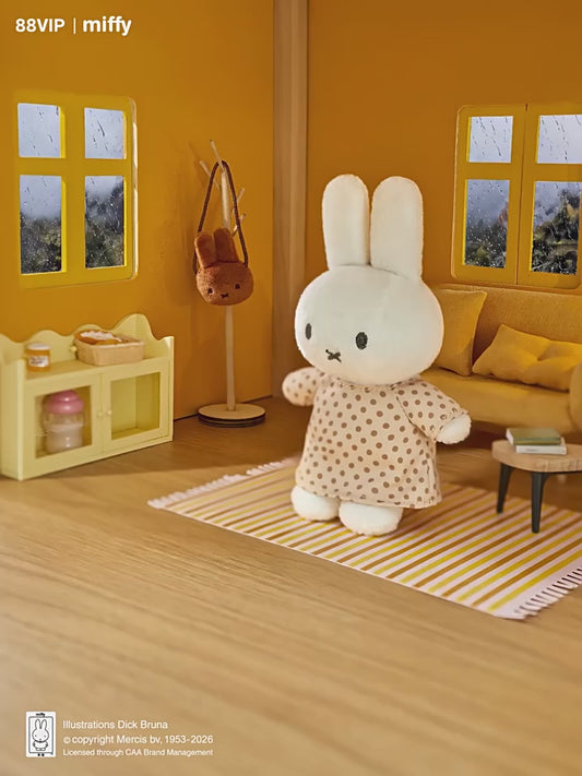 VIPO × Miffy Plush Keychain