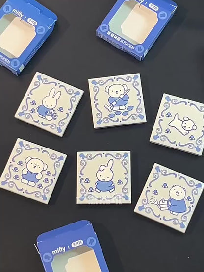Jingdezhen x Miffy Ceramic Fridge Magnet – 70th Anniversary Limited Edition
