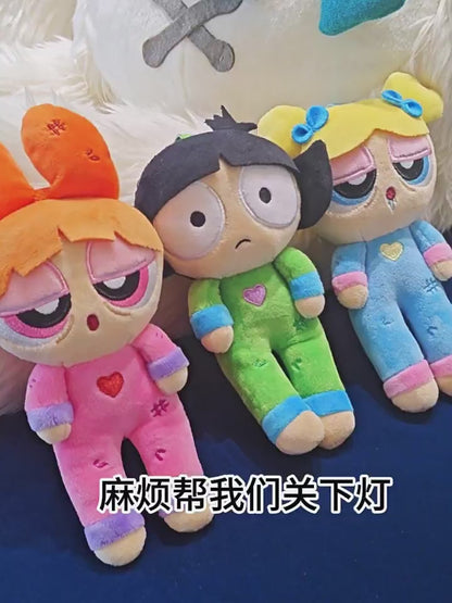 The Powerpuff Girls Cozy Moment Series Plush Keychain Blind Box