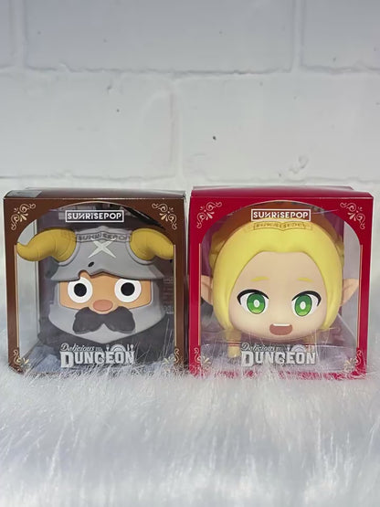 SUNRISEPOP Delicious in Dungeon Marcille & Senshi plush coin purse keychain