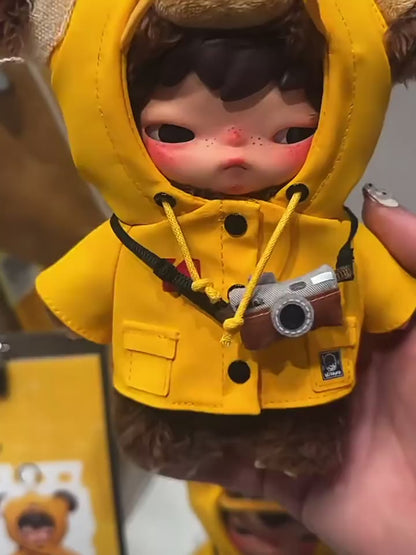Hirono x Kodak Click Bear Plush Doll Pendant