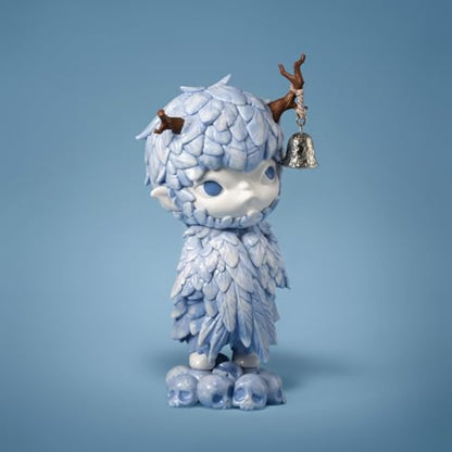 Hirono Ceramic Feather Figurine, Limited Edition