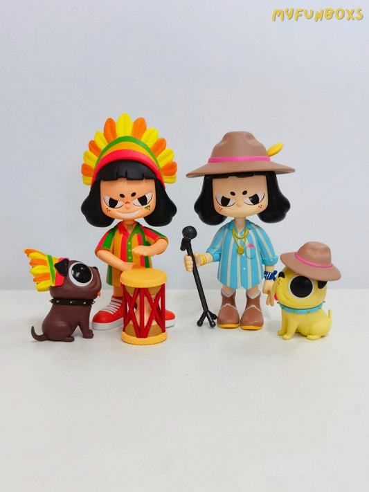 SUPER BAND Series Blind Box, unpacking the box and bag.
