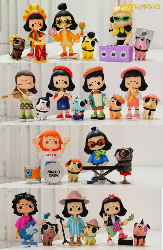 POP MART VITA Super Band Series 12 Basic Models (Whole Set Opened)