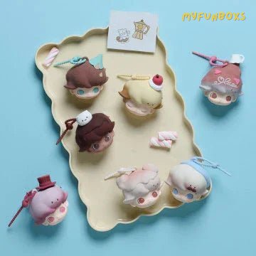 POPMART DIMOO Crush on Coffee Series-Earphone Case Blind Box(PRE-ORDER)