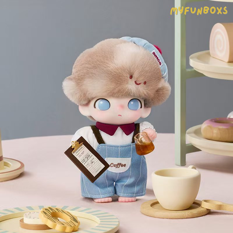 DIMOO Crush on Coffee Series-Vinyl Plush Blister Pack