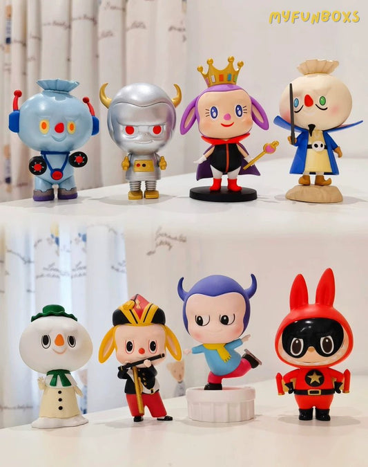 Pop Mart Labubu Planet Series 8-piece special offer! (Opened)