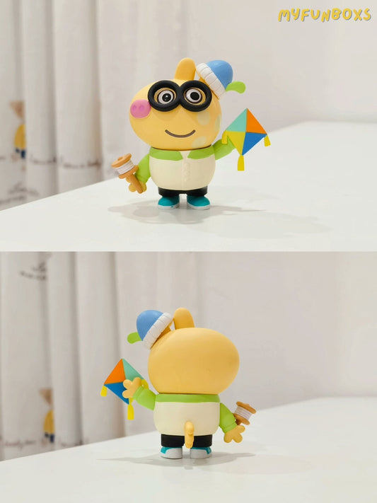 POP MART  Peppa Pig series  blind box- Pedro Pony, unboxing and bagging