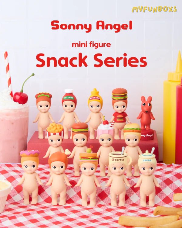 Sonny Angel Snack Series Figures, Blind Box
