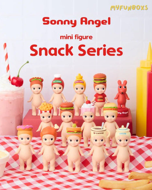 Sonny Angel Snack Series Figures, Blind Box