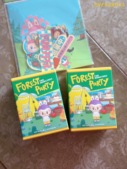 [Two] Labubu Elf Forest Party Labubu Pop Mart Paradise Limited Edition Blind Box PTS Beijing International Fashion Toy Festival