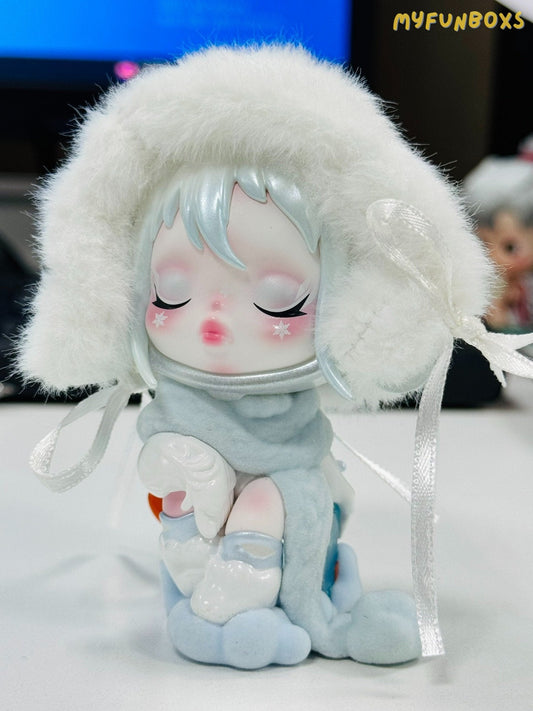 Pop Mart's Wishing Time Series Blind Box - Snow Poet has been unboxed and unpacked.