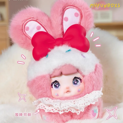 Caja Sorpresa de Figura de Peluche Nommi Baby Sweetheart Bunny Series