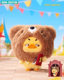 POCKET UPSETDUCK V4 Crazy Circus Duck Series Plush Dolls, Blind Box
