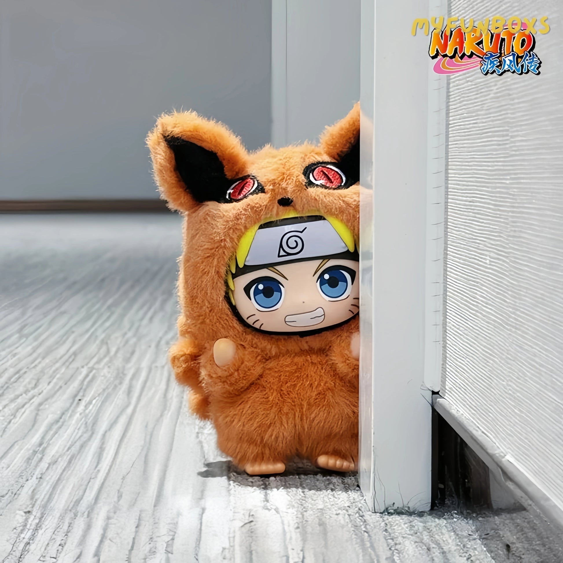 Naruto Beast Party Plush Keychains Blind Box