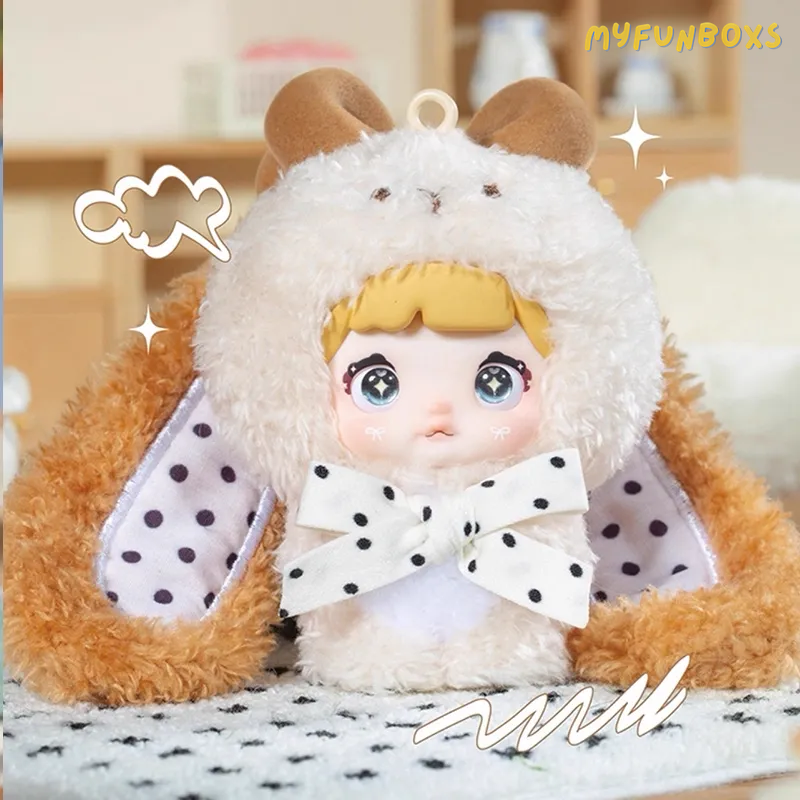 Caja Sorpresa de Figura de Peluche Nommi Baby Sweetheart Bunny Series