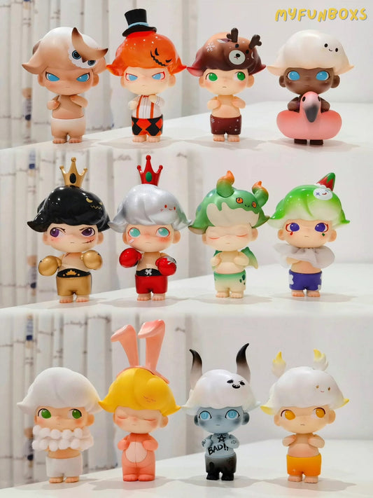 Pop Mart dimoo Classic Remastered Series 12 Basic Styles (Whole Set Opened)
