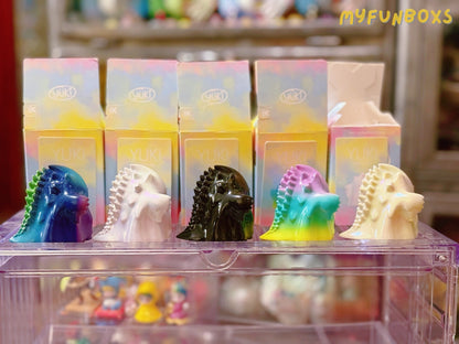 [5 pieces] Pop Mart YUKI Evolution Series Blind Box Galaxy Depths/Morning Mist/Polar Day/Sun Dog/Polar Night YUKI Half-Dissected,