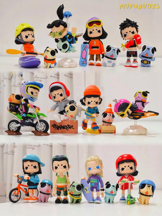 Pop Mart Vita Extreme Sports Series Blind Box (Whole Set Opened)