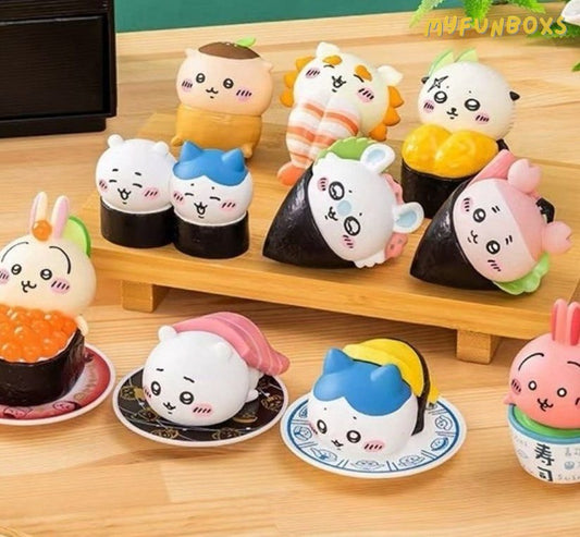 Chiikawa Sushi Series Figures, Blind Box