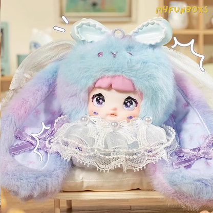 Caja Sorpresa de Figura de Peluche Nommi Baby Sweetheart Bunny Series