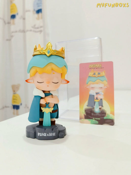 HEYONE - MiMi Adventure Series Blind Box - King - Box with all cards (Opened)