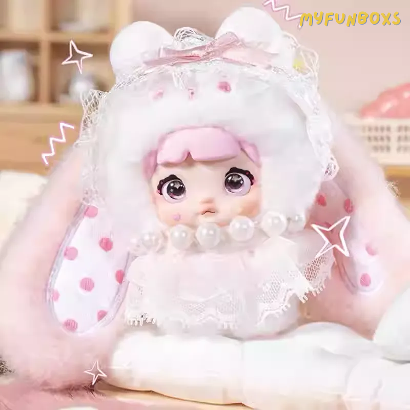 Caja Sorpresa de Figura de Peluche Nommi Baby Sweetheart Bunny Series