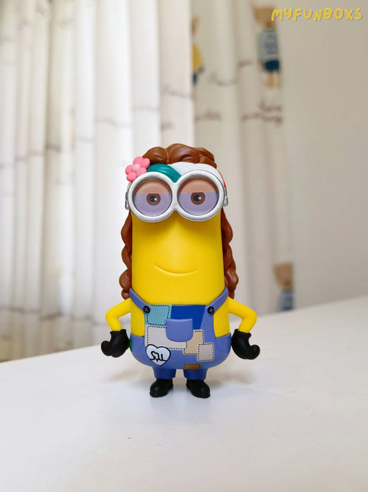 Pop Mart blind box, Minions Big Eyes Cute 2 series blind box - Hippie KEVIN, unboxing and unpacking