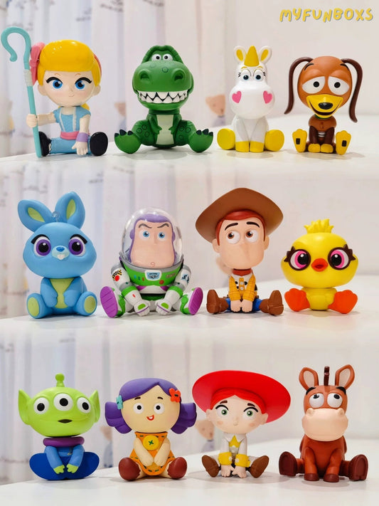 POPMART Toy Story 4 Blind Box (12 Basic Pieces) (Whole Set Opened)