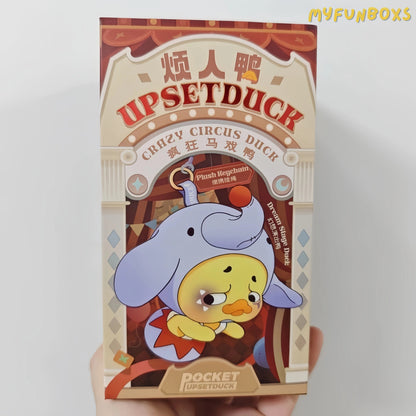 POCKET UPSETDUCK V4 Crazy Circus Duck Series Plush Dolls, Blind Box