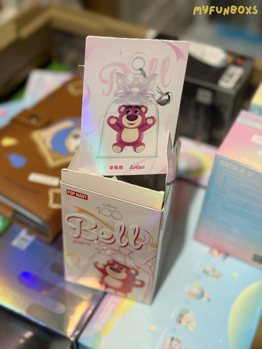 Pop Mart Disney 100th Anniversary Bell Series Strawberry Bear