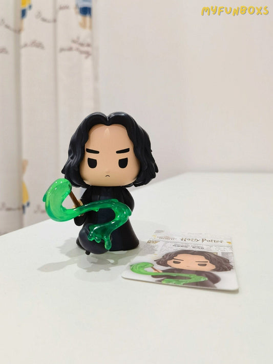 Pop Mart blind box Harry Potter magic props series Snape, with box and card, unboxed
