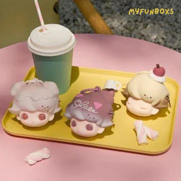 POPMART DIMOO Crush on Coffee Series-Earphone Case Blind Box(PRE-ORDER)