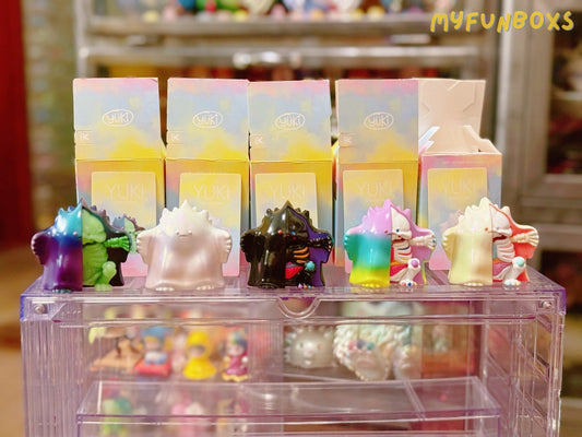 [5 pieces] Pop Mart YUKI Evolution Series Blind Box Galaxy Depths/Morning Mist/Polar Day/Sun Dog/Polar Night YUKI Half-Dissected,