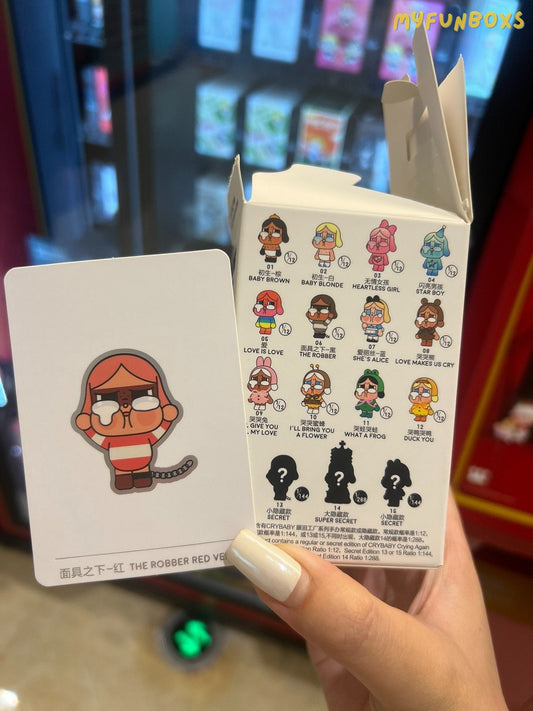 Crybaby Tear Factory Series - Red Under the Mask (Opened)
