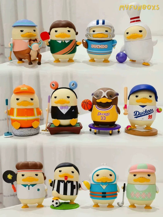 Pop Mart Blind Box DUCKOO Fantasy Star Series(Whole Set Opened)