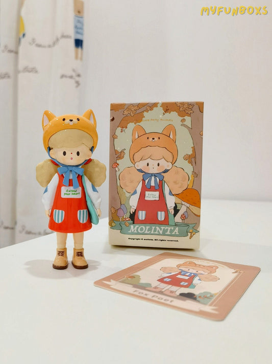 Popcorn Sister 3rd Generation Animal Party - Wandering Fox - Box and Cards Complete - (Opened)